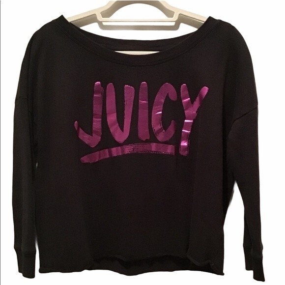 Juicy Couture  Cropped Sweatshirt - Picture 3 of 4